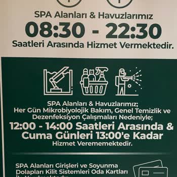 Narven Termal Kasaba Havuzları Saat 12:00-14:00 Arası Kullandırtmıyor