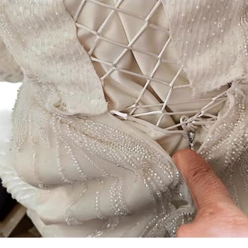 Setri Nur Kiralık Gelinlik Kusurlu Teslim