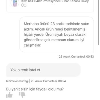 Hepsiburada Satıcı Tavrı Ve İptal Sorunu