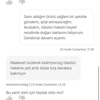 Hepsiburada Satıcı Tavrı Ve İptal Sorunu