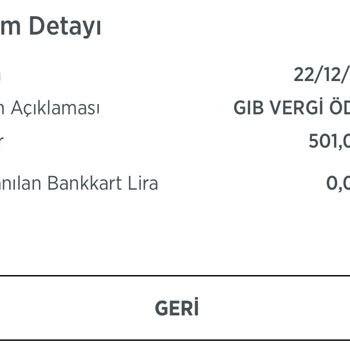 Ziraat Mobil Uygulaması, Vergi Ödemesi Taksitlendirmiyor