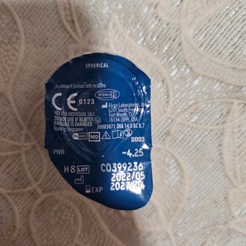 Alcon Dailies Aqua Comfort Plus Lens Üretim Hatası