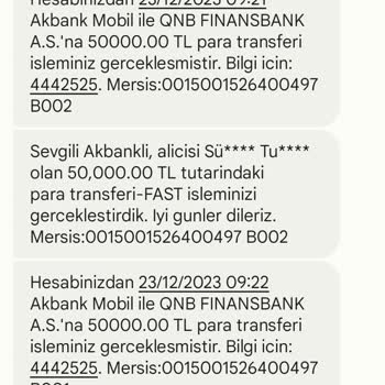 Akbank EFT Yaparken Hata Oluştu!