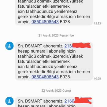 D Smart Bayiilerinin Huzursuz Eden Aramaları