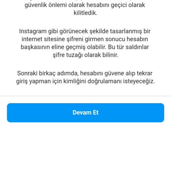 Instagram Hesabımı Kurtarmak İstiyorum