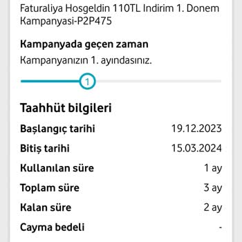 Vodafone Faturalıya Geçiş Yüksek Fiyat