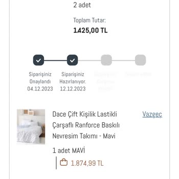 Madame Coco Siparişimi Ne Gönderiyor Ne De İptal Ediyor