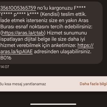 Aras Kargo Her Seferinde Aşağıya Atıp Gidiyor