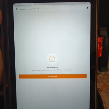 Trendyol Bir Hata Oluştu Tekrar Deneyin Hatası