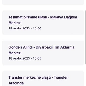 Hepsijet Malatya Paket Ulaştırılmıyor