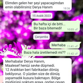 Kelebek Mobilya'da Beklenen Hizmet Kalitesi Yok