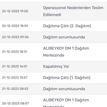 KARGOMsende 3 Gündür Dağıtıma Çıkıp Gelmeyen Kargo!
