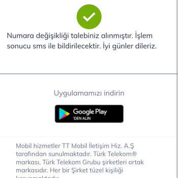 Türk Telekom Numara Değiştirme Sorunu