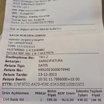 Civil Mağazacılık Şube Hediye Çeki Hüsranı!