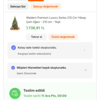 Hepsiburada Evden Teslim Alınmayan İade