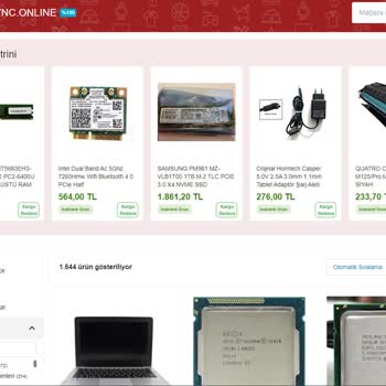 PttAVM Kync. Online Satıcısı Sıfır Yerine İkinci El Ürün Gönderiyor.