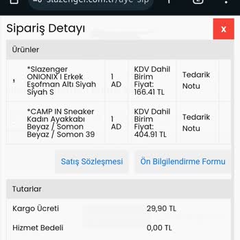 Slazenger İade Ettiğim Ürün İçin Kargo Ücreti Kesti
