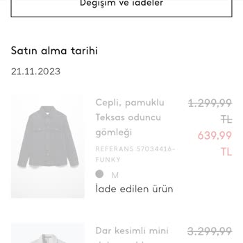 Mango Sipariş Gecikir Belki Hiç Gelmez!
