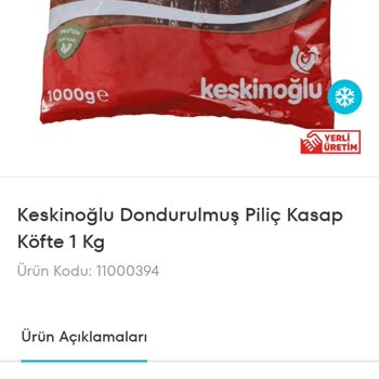 Manisa Kırkağaç A101 Ürünü Gelmemesi