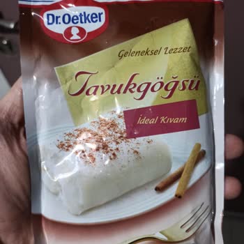 Dr. Oetker Damla Sakızlı Tavuk Göğsü Sorunu