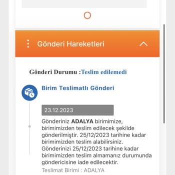 MNG Kargo Adalya Şubesi Dağıtıma Hiç Çıkmamış Kargo