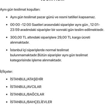 Gürgençler Teslim Edilmeyen Ürün