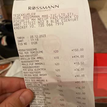 Rossmann Bozuk Ürün Sattı, İade Ya Da Değişim İçin Bekletiyor A******