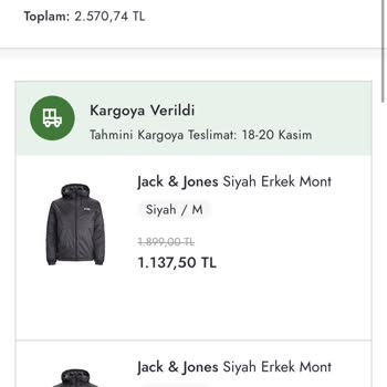 Boyner'den 5 Haftada 2 Mont Teslim Alamadık!