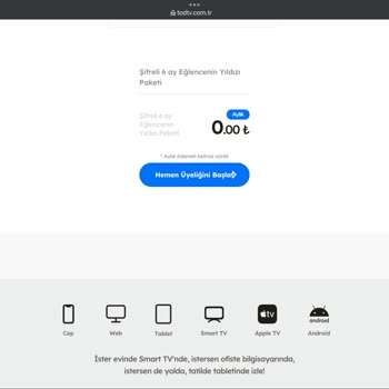 TOD Tv Tod Kupon Kodu Aktifleştirilmiyor