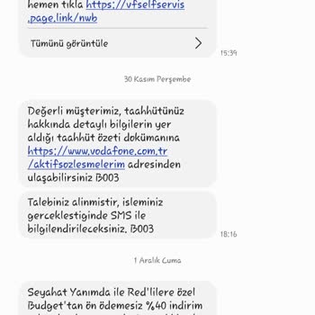 Vodafone Tarifeye Verdiği Teklifi Uygulamıyor