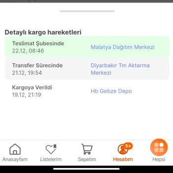 Hepsijet Kargom Gelmesi İki Gündür İhmal Ediliyorum.