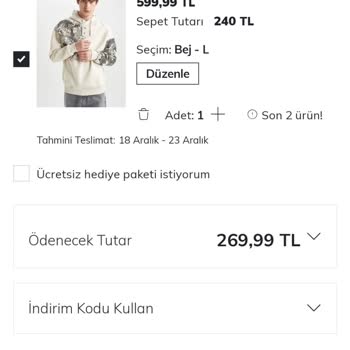 DeFacto Online Alışverişte Stok Problemi Ve Sipariş İptali Yaşandı