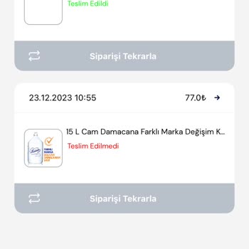 Vakıf Taşdelen Su Uzun Bekleyiş Ve Sipariş Karmaşası