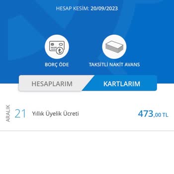 Denizbank Yıllık Üyelik Ücreti