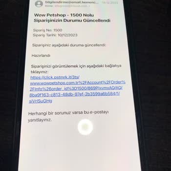 Akakçe Wowpetshop Ürünlerim Gelmedi