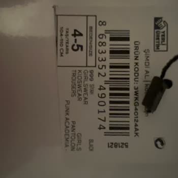 Koton Yanlış Ürün Gönderimi