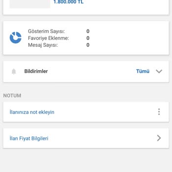 Sahibinden Bana Ait Olmayan İlan Paylaşımı