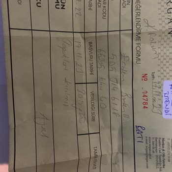 Tergan Gene Hayal Kırıklığı