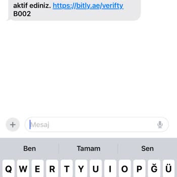 0850 557 30 02 MASAK İncelemesi SMS'i