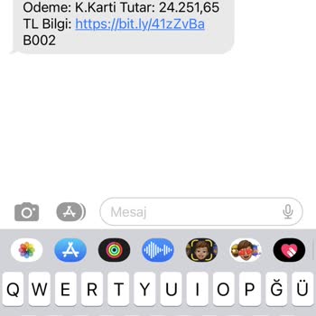 0850 557 30 02 Weaccept Gönderi Mesajı Gelmesi