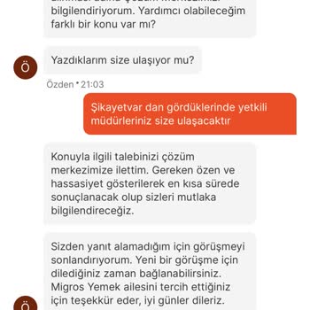 Migros Yemek & KFC İş Birliği