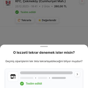 Migros Yemek & KFC İş Birliği