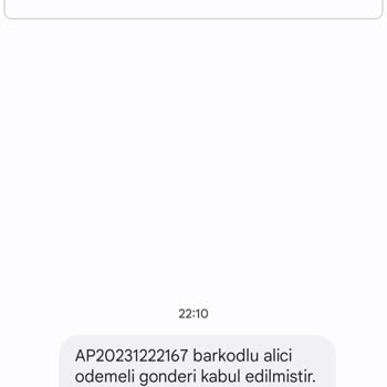 Weaccept (SMS) Gönderdiği Yanıltıcı Mesaj