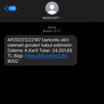 PTT Kargo PTT Sahte Kargo