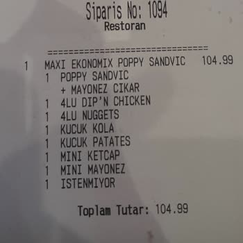 Yeni Açılan Popeyes'ta Hayal Kırıklığı