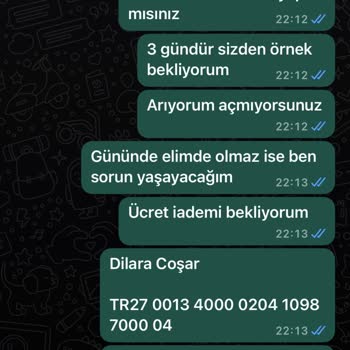 Organizasyona Dair Herşey (organizasyonadairhersey_) Nişan Hediyeliği Şikayet