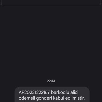 Weaccept (SMS) Hesaptan Para Çekildi Mesajı