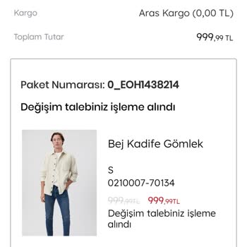 Mavi Giyim Pişmanlığı