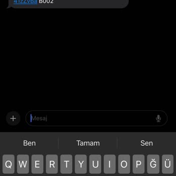 PTT Kargo Tarafıma Gelen Alakasız Mesaj