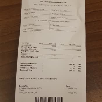 Mavi İndirim Çeki Yalanı